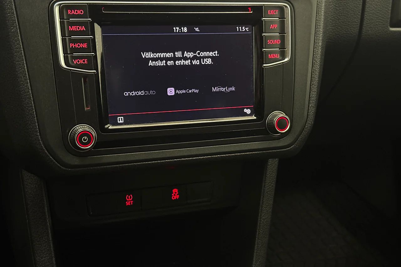 Volkswagen e-Caddy Maxi 37.3 kWh Drag Värmare CCS AppConnect MOMS 113hk – bild 19 av 26