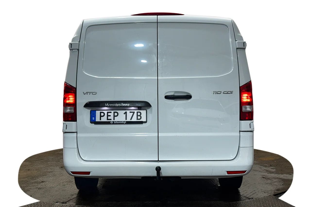 Mercedes-Benz Vito 110 CDI 2.8t L2 Lång Drag 3-sits Kamera Värmare 102hk – bild 6 av 25
