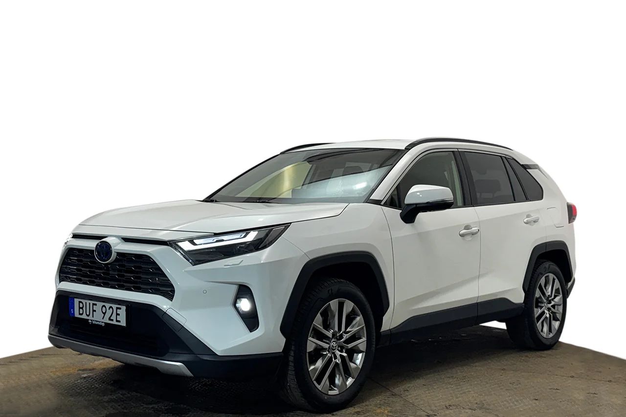 Toyota RAV4 Hybrid AWD-i Executive Premium Drag Läder Elsäten 360° JBL 222hk