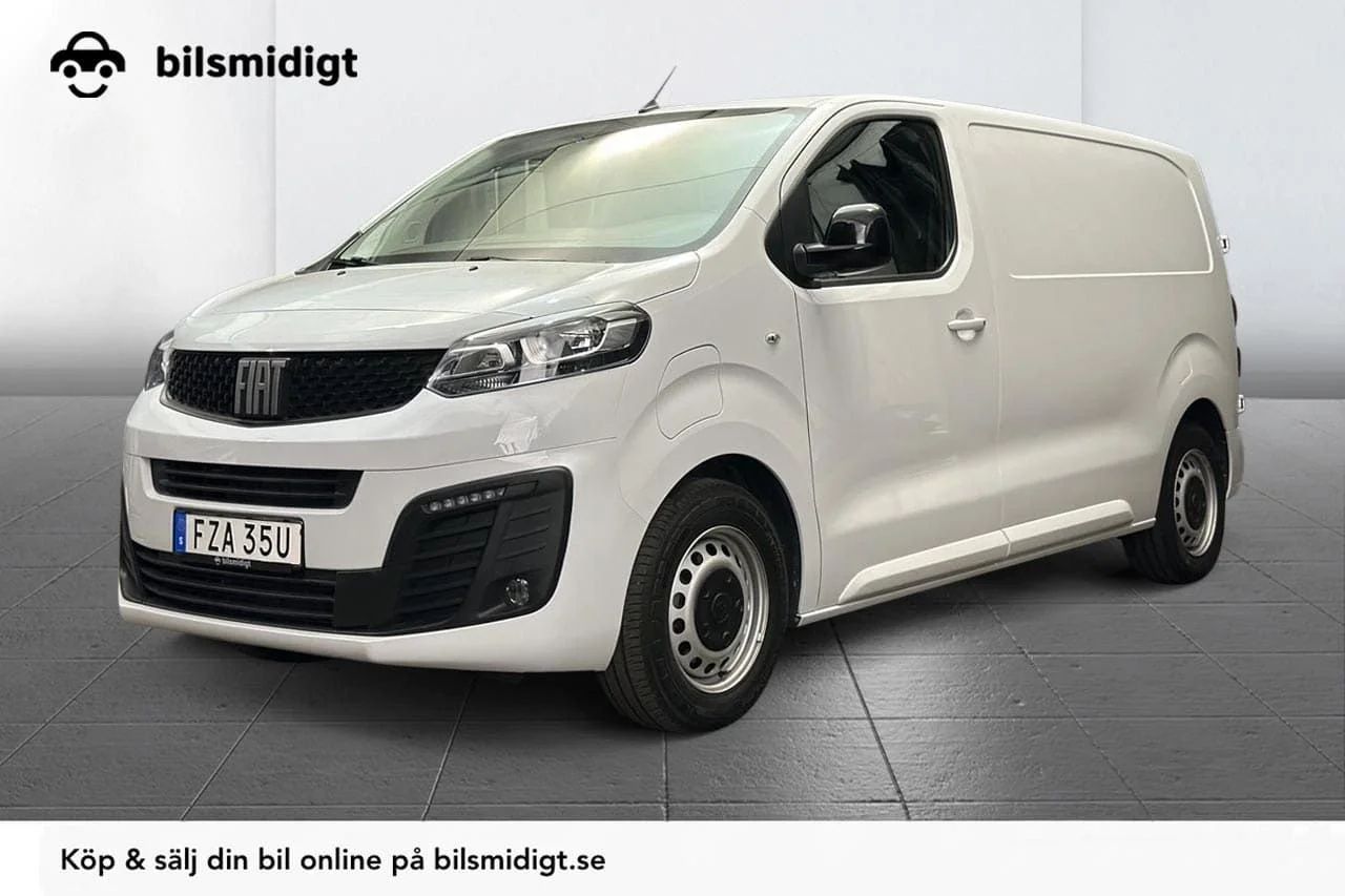 Fiat E-Scudo L2 75 kWh Navi CarPlay 3-sits 136hk – bild 1 av 22