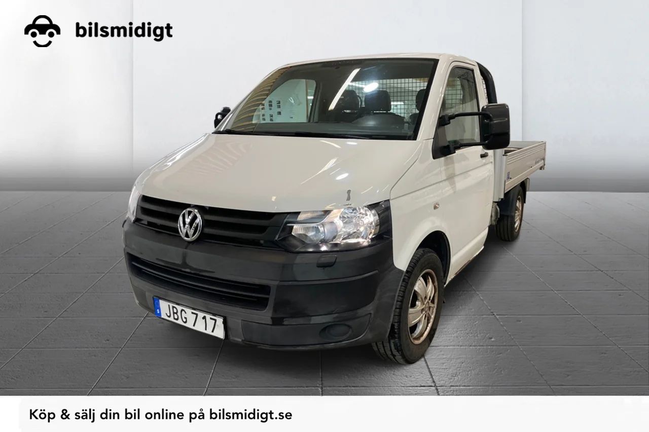 Volkswagen Transporter Flak 2.0 TDI Drag Komfortpkt 3-sits MOMS – bild 1 av 10