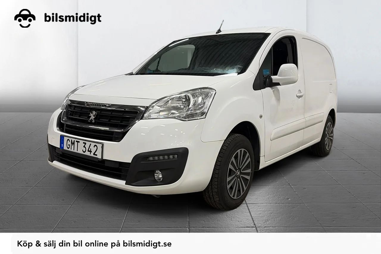 Peugeot Partner Electric 22.5 kWh 3-sits P-sens Pekskärm 67hk – bild 1 av 7