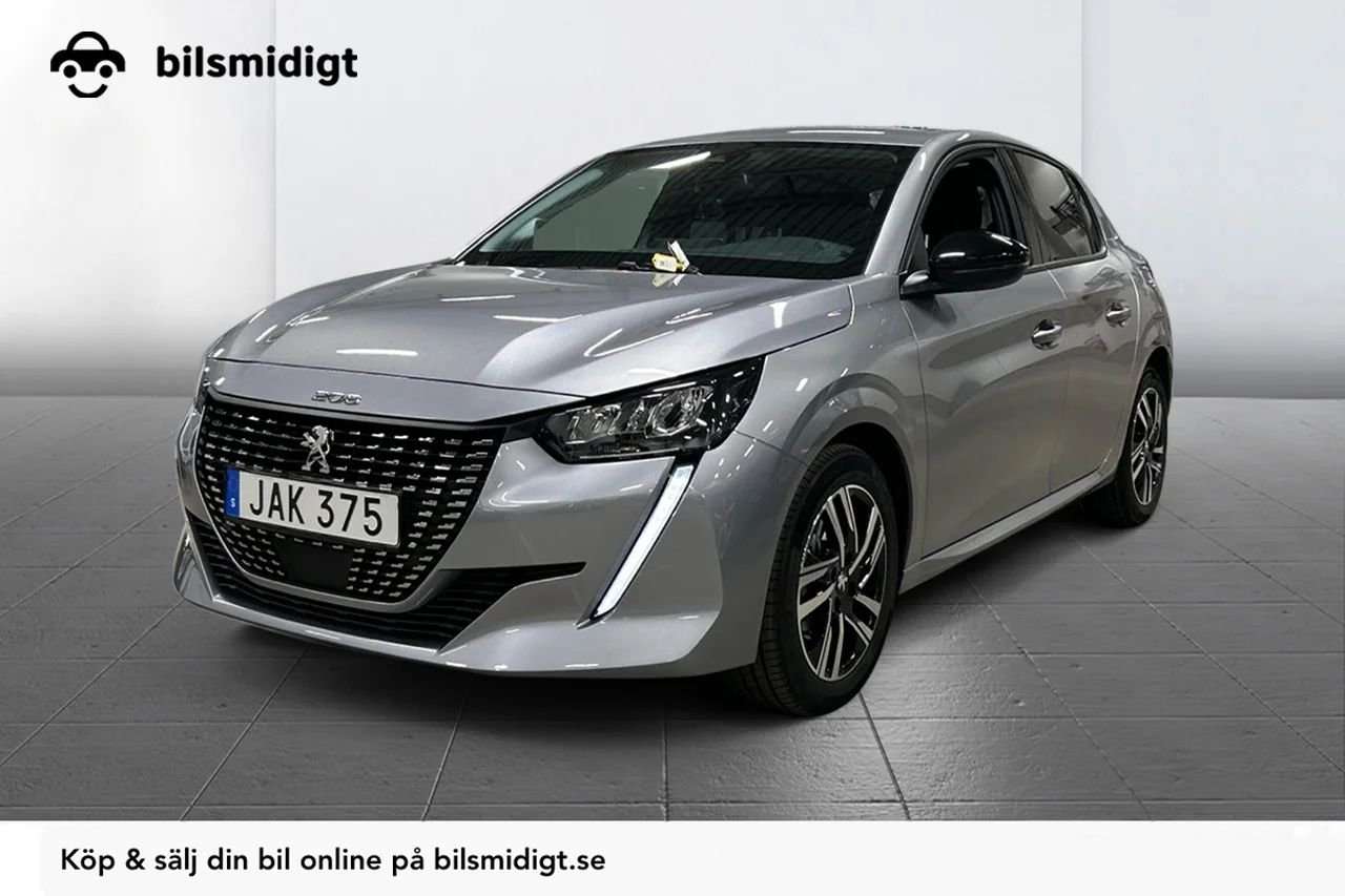 Peugeot 208 1.2 PureTech Allure LÅGMIL Kamera Cockpit MOMS 100hk – bild 1 av 9