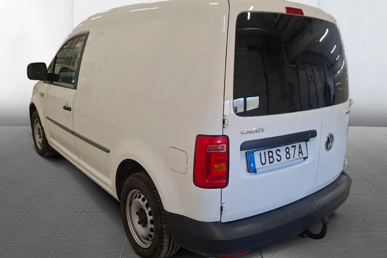 Volkswagen Caddy Skåp 1.4 TGI GNG Drag Inredd Takräcke MOMS 110hk – bild 6 av 8