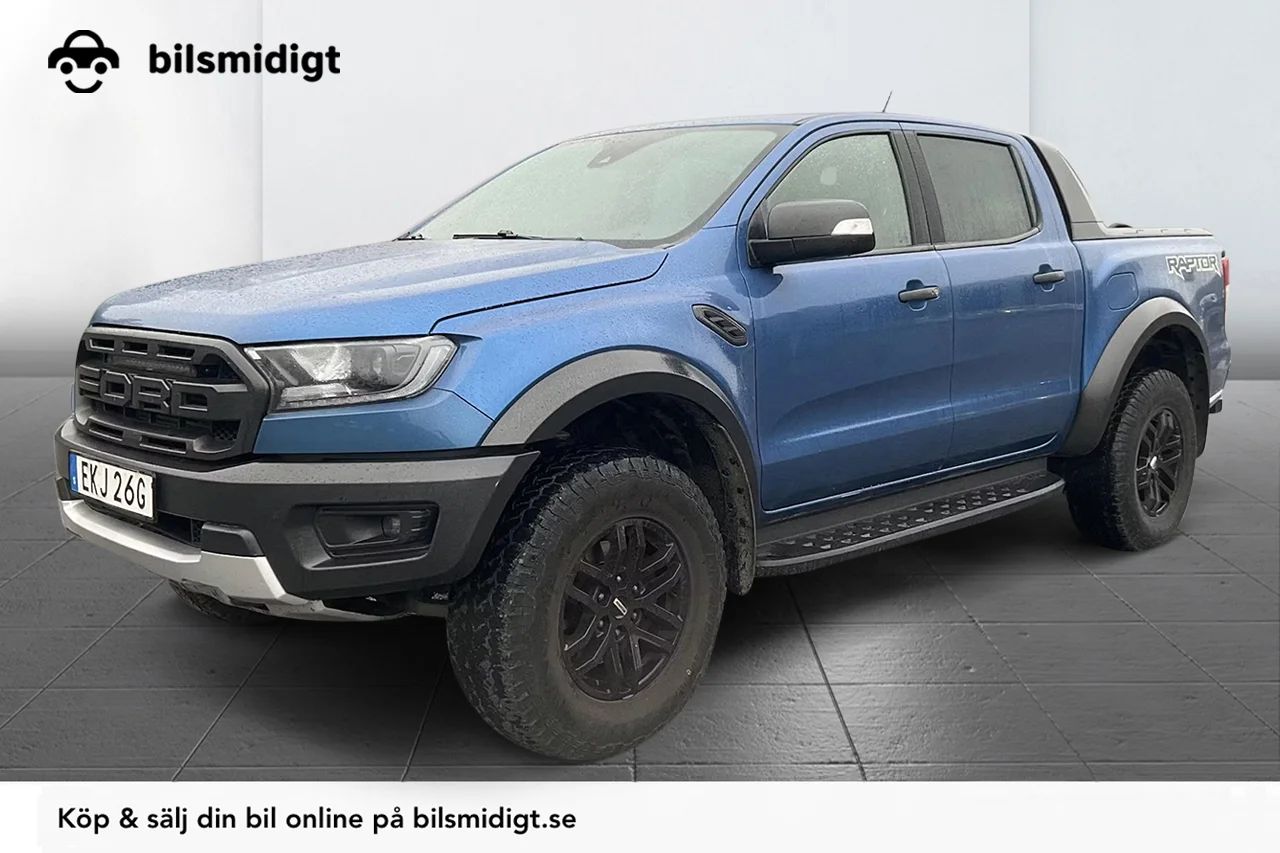 Ford Ranger Raptor 2.0 4x4 Drag Navi Kamera Skinn MOMS 213hk