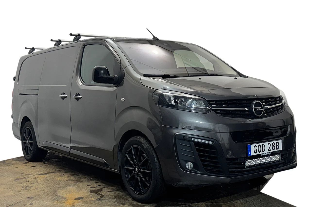 Opel Vivaro-e L3 Drag 2xSidodörr 3-sits Takräcke Kamera Navi CarPlay MOMS 136hk – bild 3 av 28