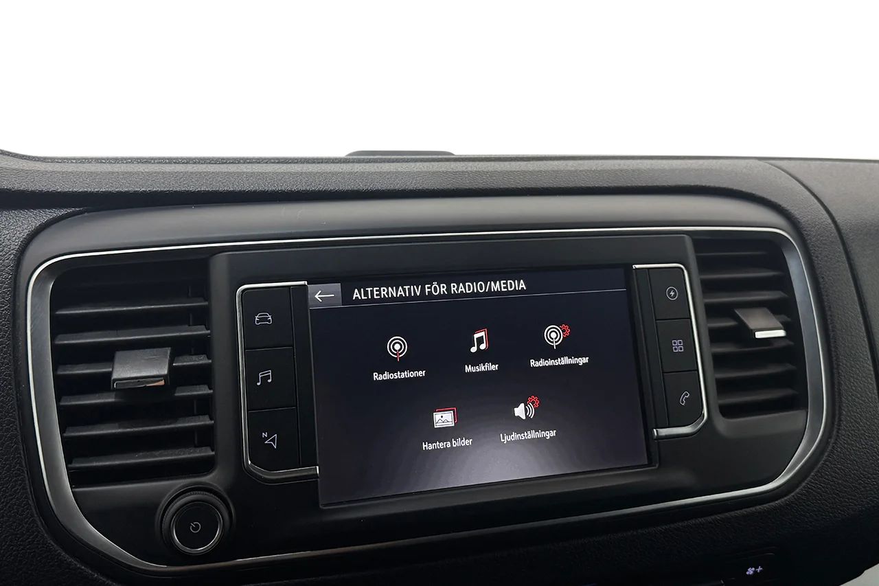 Opel Vivaro-e L3 Drag 2xSidodörr 3-sits Takräcke Kamera Navi CarPlay MOMS 136hk – bild 23 av 28