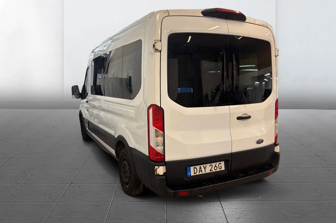 Ford Transit 350 Kombi 9-sits Automat Kamera MOMS 130hk – bild 6 av 10