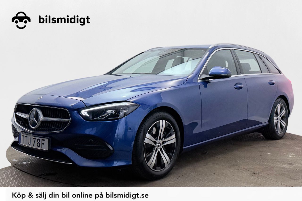 Mercedes-Benz C 200 T Avantgarde SE Edition Dragkrok Navigation Backkamera Delskinn Moms/Leasing 204hk