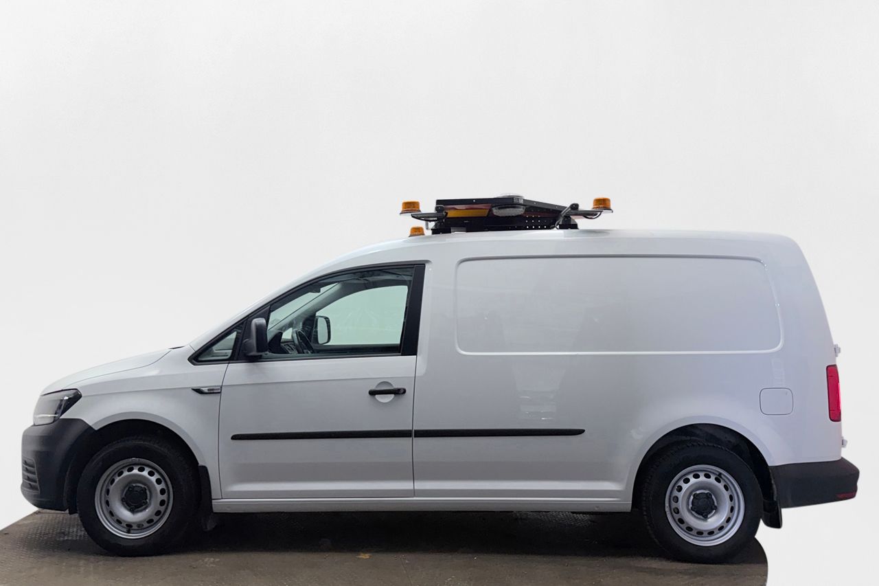 Volkswagen Caddy Maxi Skåp 1.4 TGI CNG Autоmat Dragkrok Specialinredd P-Sensorer LÅGMIL Moms/Leasing 110hk – bild 10 av 23