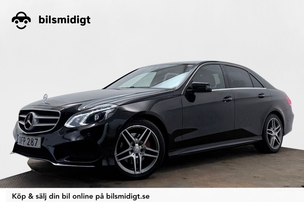 Mercedes-Benz E 250 CDI 4MATIC Automat Avantgarde AMG Sport Navigation Delläder Kamkedja 204hk – bild 1 av 31
