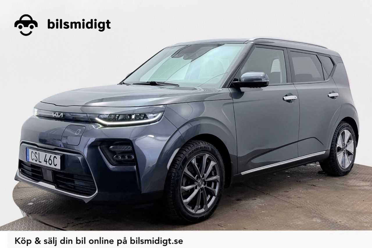 Kia e-Soul 64 kWh Advance Navigation Backkamera CCS Delläder Moms/Leasing 204hk