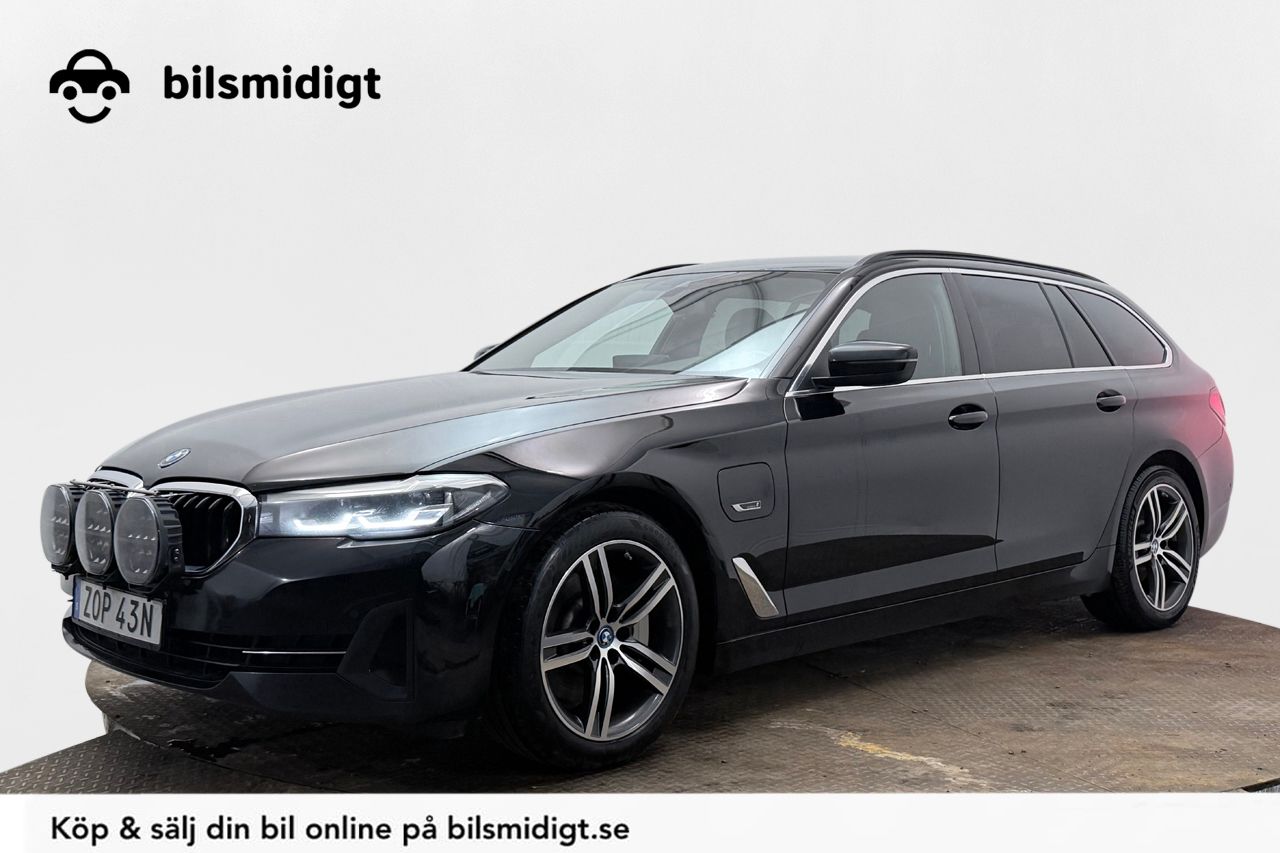 BMW 530e xDrive Touring Dragkrok Läder Navigation Connected Kamkedja Moms/Leasing 292hk