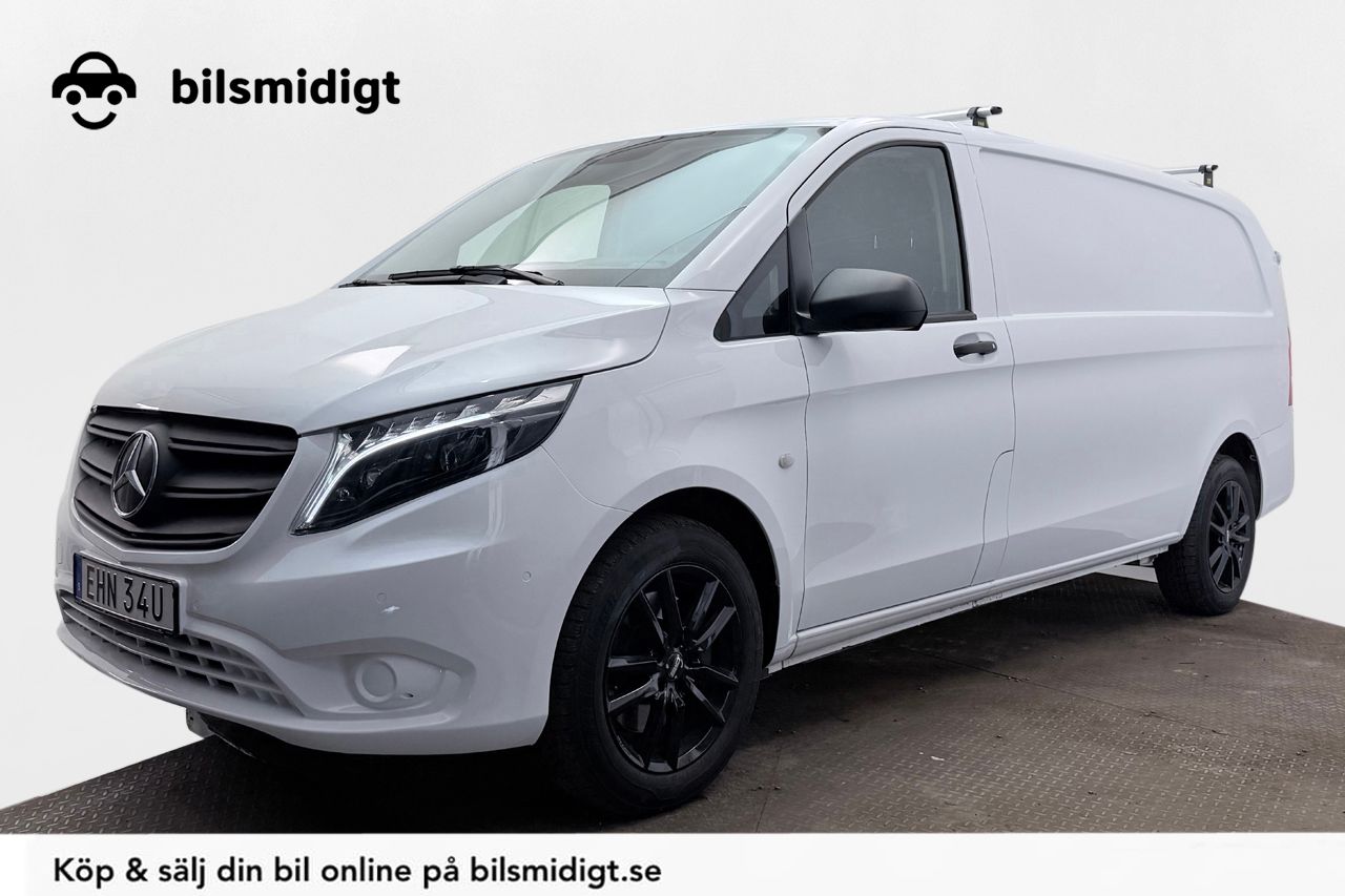 Mercedes-Benz Vito 119 CDI 2.8t L3 Extra Lång Dragkrok Läder Serviceinredd Navigation Backkamera 3-sits Moms/Leasing 190hk – bild 1 av 28