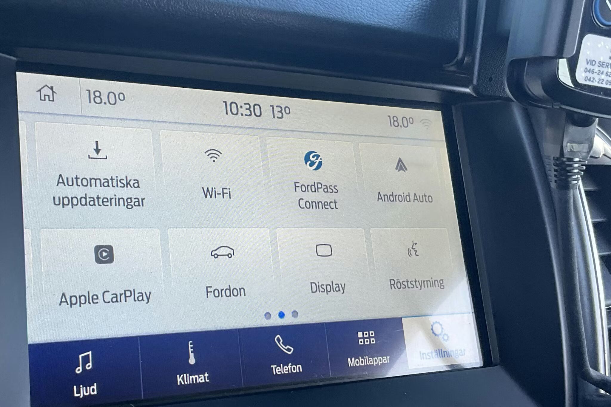 Ford Ranger SuperCab 2.0 4x4 Automat Dragkrok Clayton Verkstadsinredd Backkamera App-Connect Moms/Leasing 170hk – bild 8 av 13