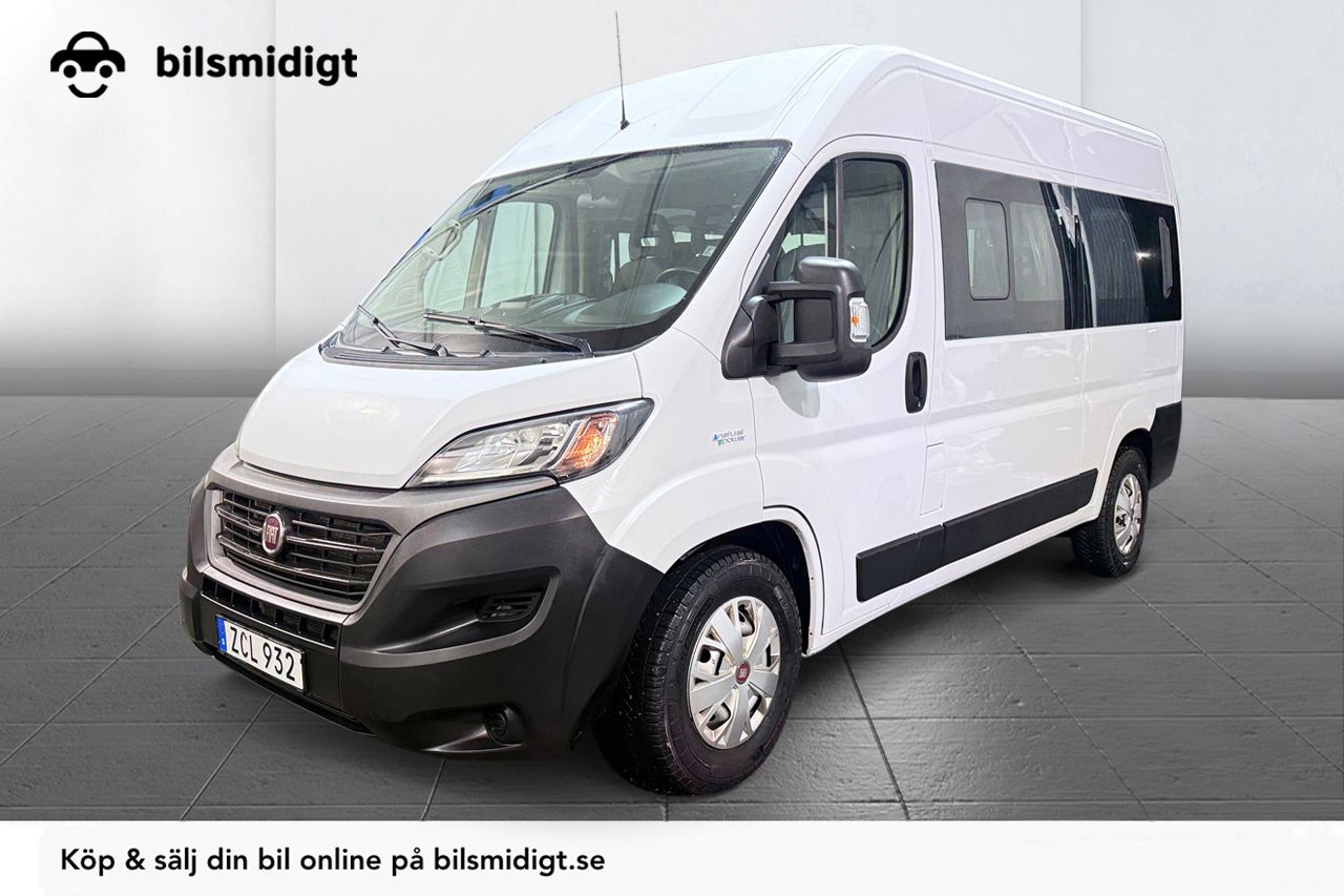 Fiat Ducato Maxi 35 3.0 CNG 9-sits Backkamera P-Sensorer Bluetooth 136hk