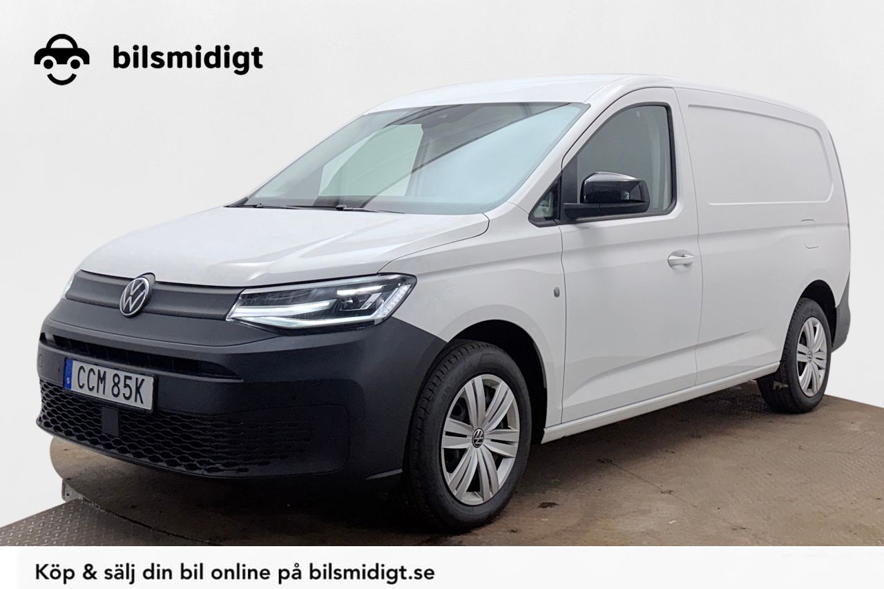 Volkswagen Caddy Cargo Maxi 2.0 Automat Verkstadsinredd Värmare App-Connect Moms/Leasing 122hk