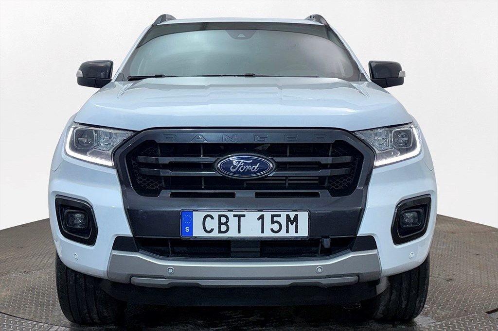 Ford Ranger Wildtrak 2.0 Bi-Turbo 4x4 Dragkrok Alpha Navigation Värmare Delläder Moms/Leasing 213hk – bild 2 av 29