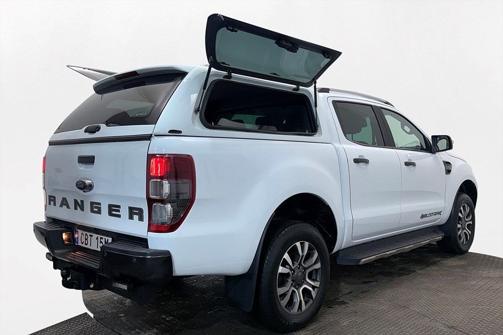 Ford Ranger Wildtrak 2.0 Bi-Turbo 4x4 Dragkrok Alpha Navigation Värmare Delläder Moms/Leasing 213hk – bild 6 av 29