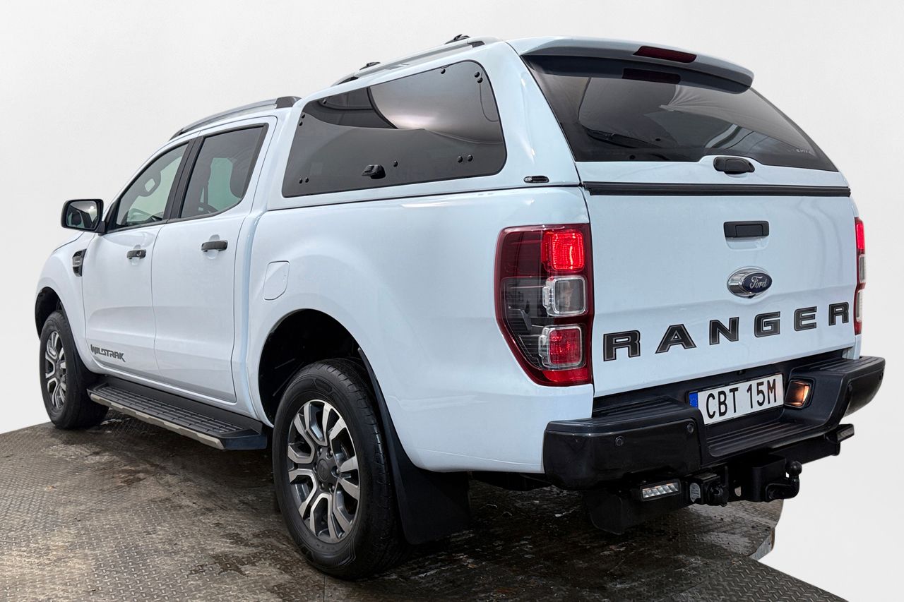 Ford Ranger Wildtrak 2.0 Bi-Turbo 4x4 Dragkrok Alpha Navigation Värmare Delläder Moms/Leasing 213hk – bild 10 av 29
