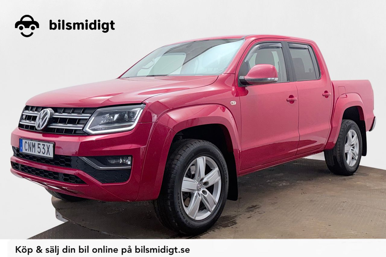 Volkswagen Amarok 2.9t 3.0 V6 TDI 4M Automat Highline Dragkrok Värmare Navigation Backkamera Läder Moms/Leasing 258hk – bild 1 av 29