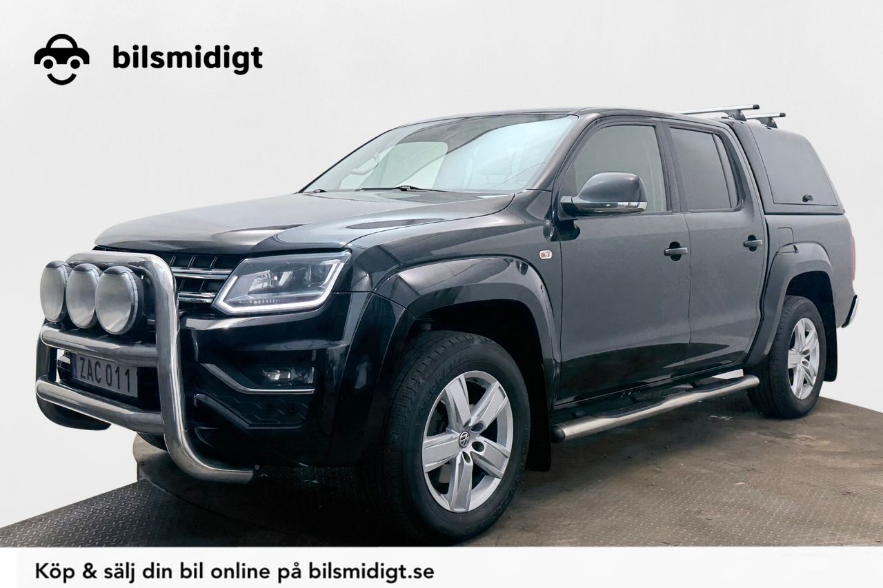 Volkswagen Amarok 2.9t 3.0 V6 TDI 4MOTION Highline Dragkrok Läder Navigation Backkamera Värmare Moms/Leasing 225hk – bild 1 av 33