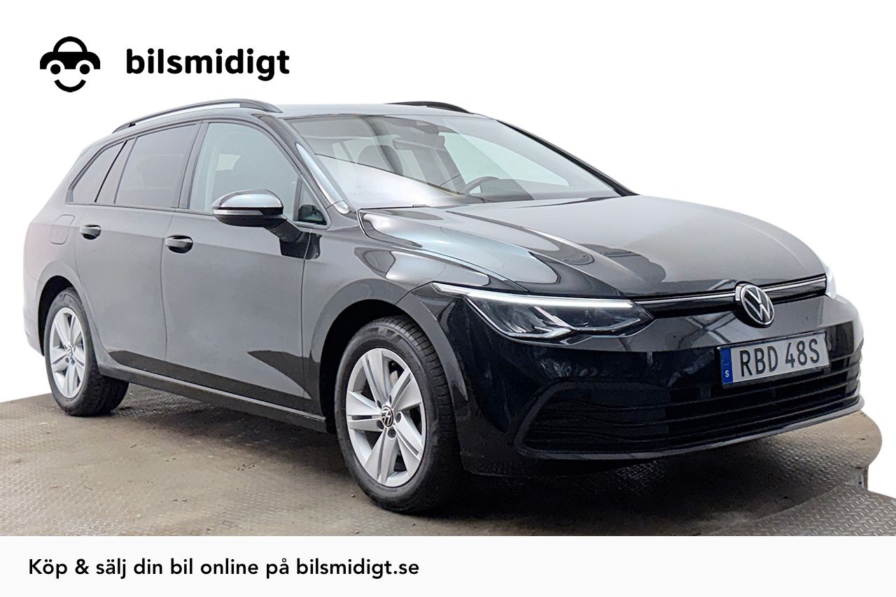 Volkswagen Golf Sportscombi 1.5 eTSI Automat Dragkrok Värmare Backkamera P-Sensorer Moms/Leasing 150hk – bild 1 av 35