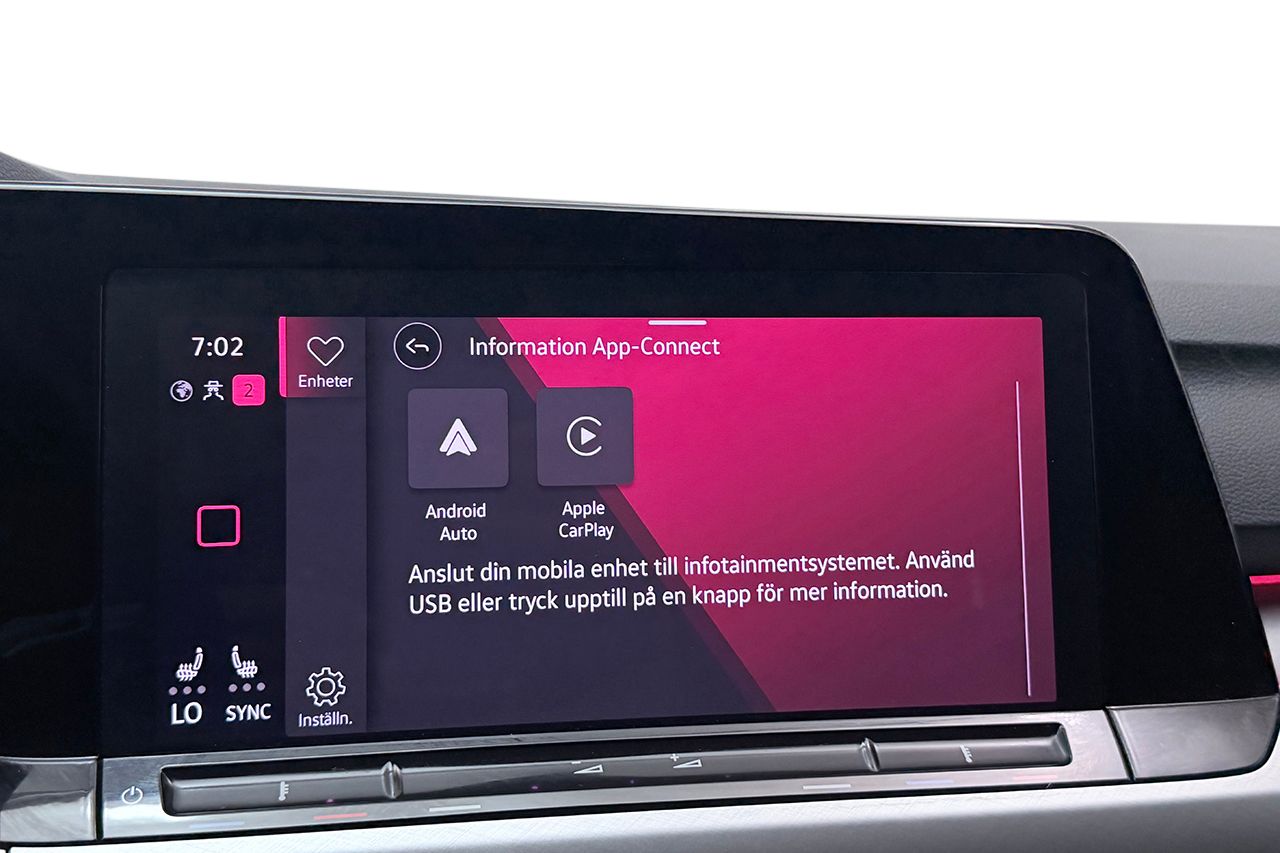 Volkswagen Golf Sportscombi 1.5 eTSI Automat Dragkrok Värmare Backkamera P-Sensorer Moms/Leasing 150hk – bild 24 av 35