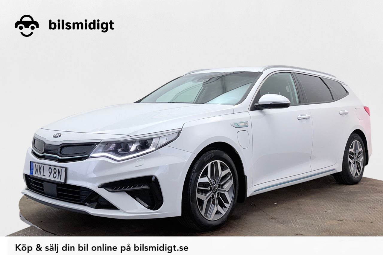 Kia Optima SW Plug-in Hybrid 2.0 Advance Plus Dragkrok Läder Navigation Backkamera Elsäten H/K Moms/Leasing 205hk