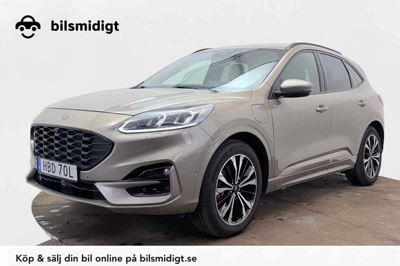 Ford Kuga Plug-In ST-Line Dragkrok Delläder B&O Head-Up Navigation Backkamera Cockpit Moms/Leasing 225hk – bild 1 av 35