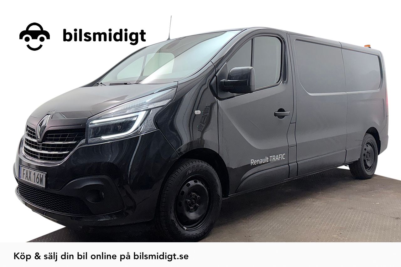Renault Trafic 3.0t L2H1 Nordic 3sit Drag Värmare Kamera Navi