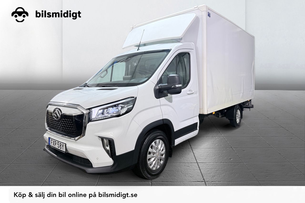 Maxus e-Deliver 9 Chassi Cab 3-sits Bakgavellyft Backkamera Volymskåp Moms/Leasing 204hk