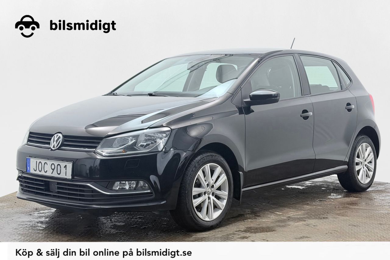 Volkswagen Polo 5-dörrar 1.2 TSI Masters Pekskärm Blåtand ISOFIX 90hk