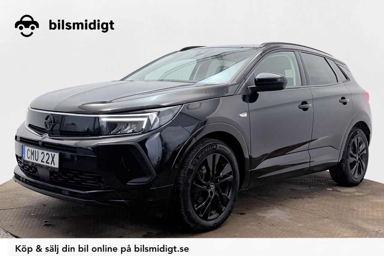 Opel Grandland 1.2 Automat GS Line Cockpit Navigation Backkamera P-Sensorer Delläder Moms/Leasing