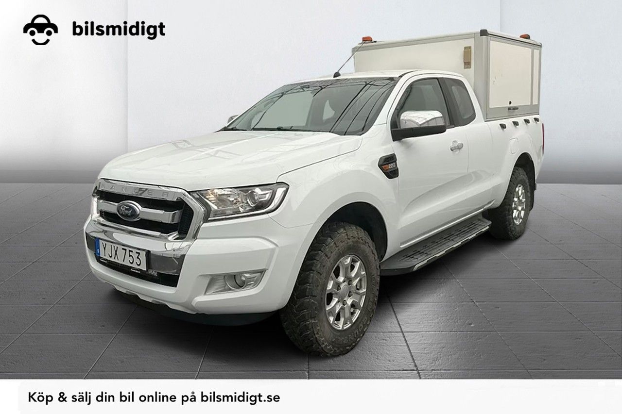 Ford Ranger SuperCab 2.2 TDCi 4x4 Automat Dragkrok Backkamera Värmare Moms/Leasing 160hk