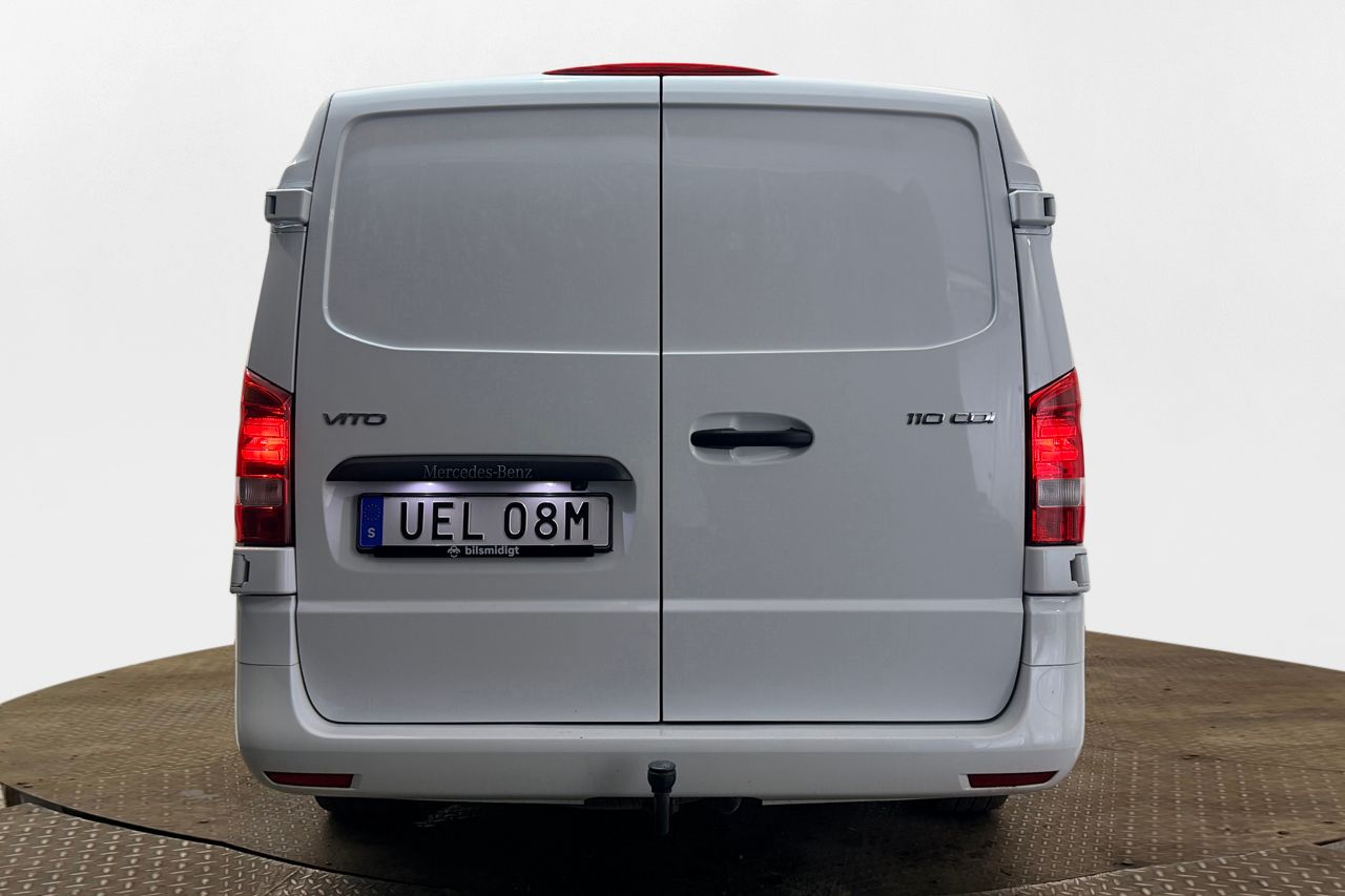 Mercedes-Benz Vito 110 CDI 2.8t L2 Lång Dragkrok Backkamera Farthållare 3-sits Moms/Leasing 102hk – bild 6 av 24