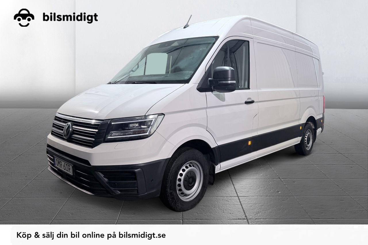 Volkswagen Crafter 35 2.0 TDI L3H3 Automat Dragkrok Backkamera Värmare Rattvärme 3-sits Moms/Leasing 140hk