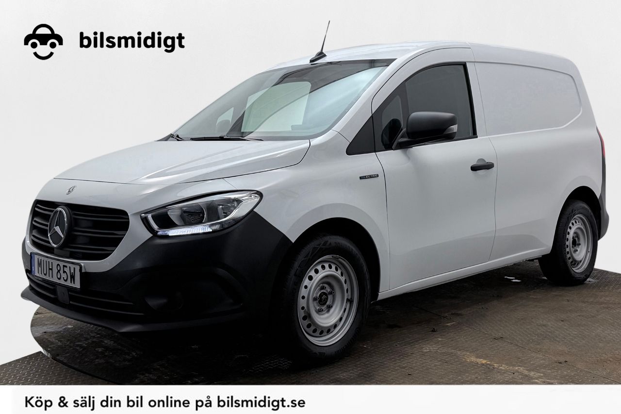 Mercedes-Benz eCitan 45 kWh Dragkrok 3-sits Backkamera App-Connect Moms/Leasing 122hk