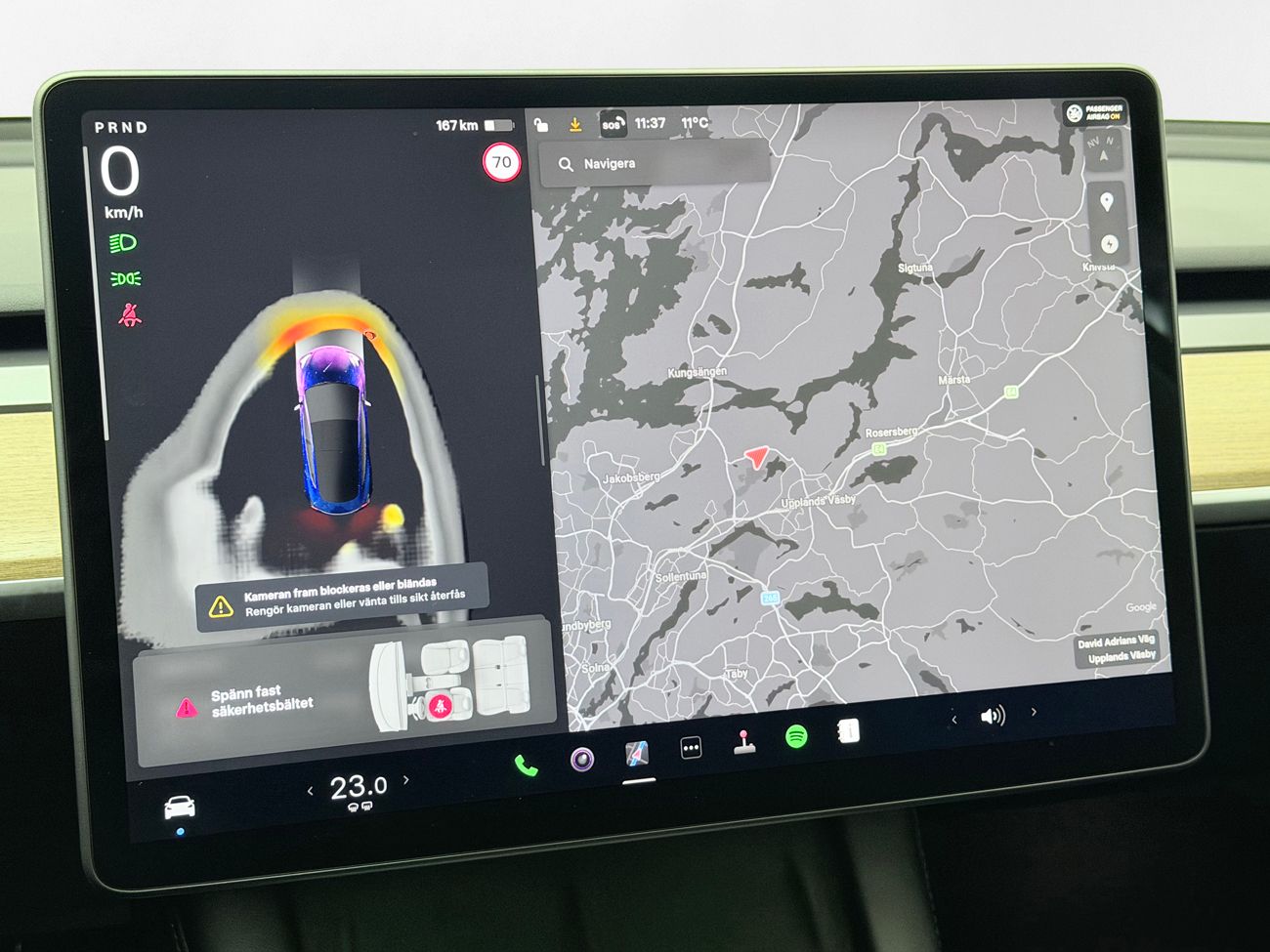 Tesla Model 3 Performance Panorama Läder Autopilot Premiumljud Moms/Leasing 513hk – bild 22 av 30