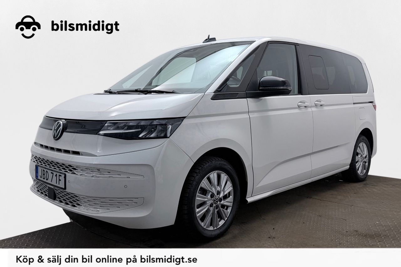 Volkswagen Multivan eHybrid 1.4 TSI Dragkrok 7-sits Komfortpaket Värmare P-Sensorer Moms/Leasing 218hk
