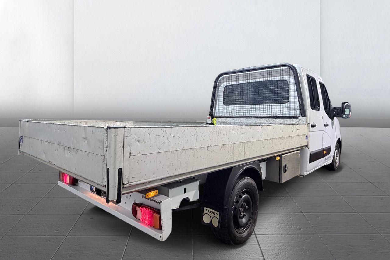 Renault Master Chassi Cab 3.5T 2.3 7-sits Kamkedja Navigation Värmare Moms/Leasing 180hk – bild 4 av 25