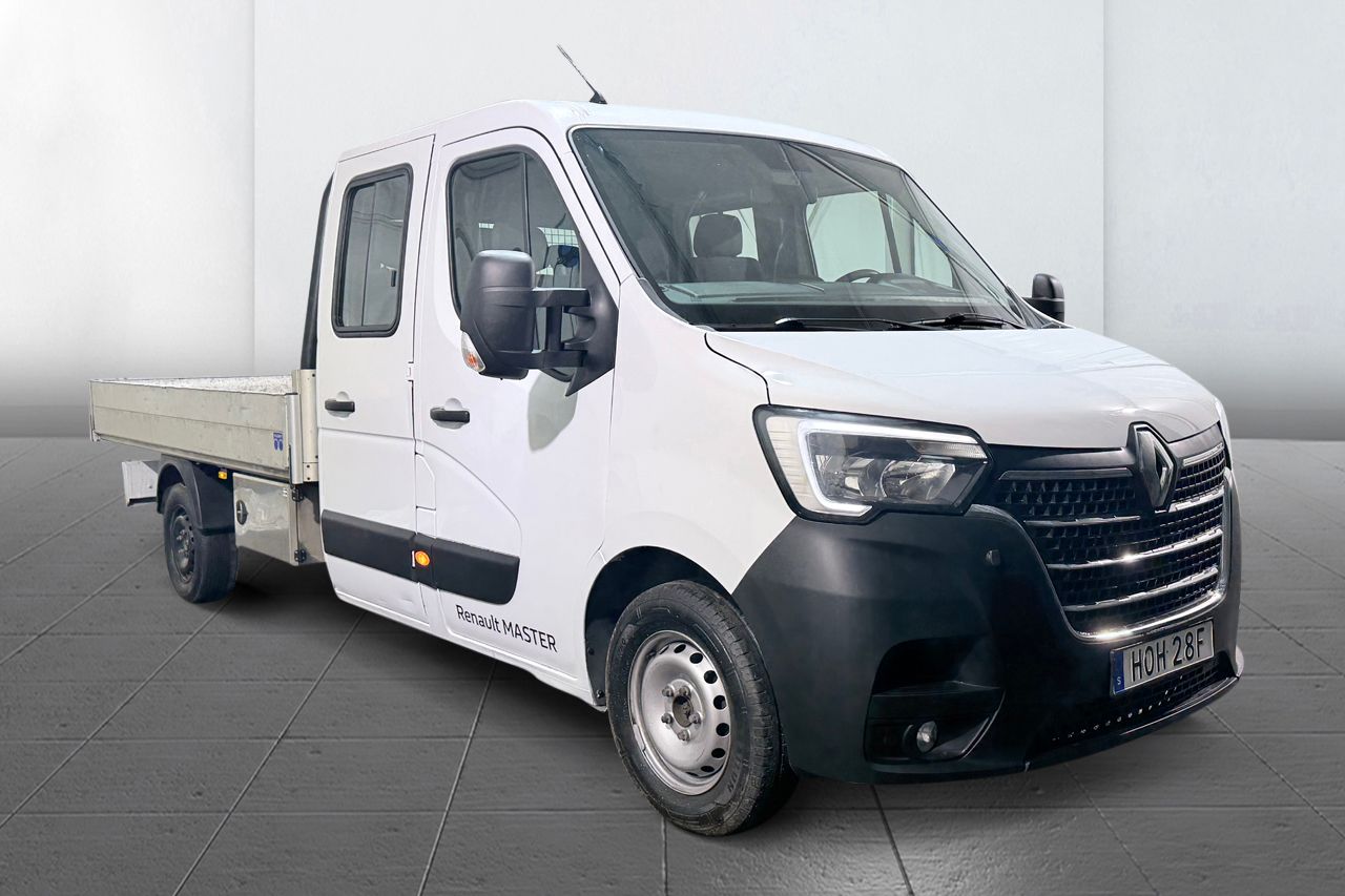 Renault Master Chassi Cab 3.5T 2.3 7-sits Kamkedja Navigation Värmare Moms/Leasing 180hk – bild 2 av 25