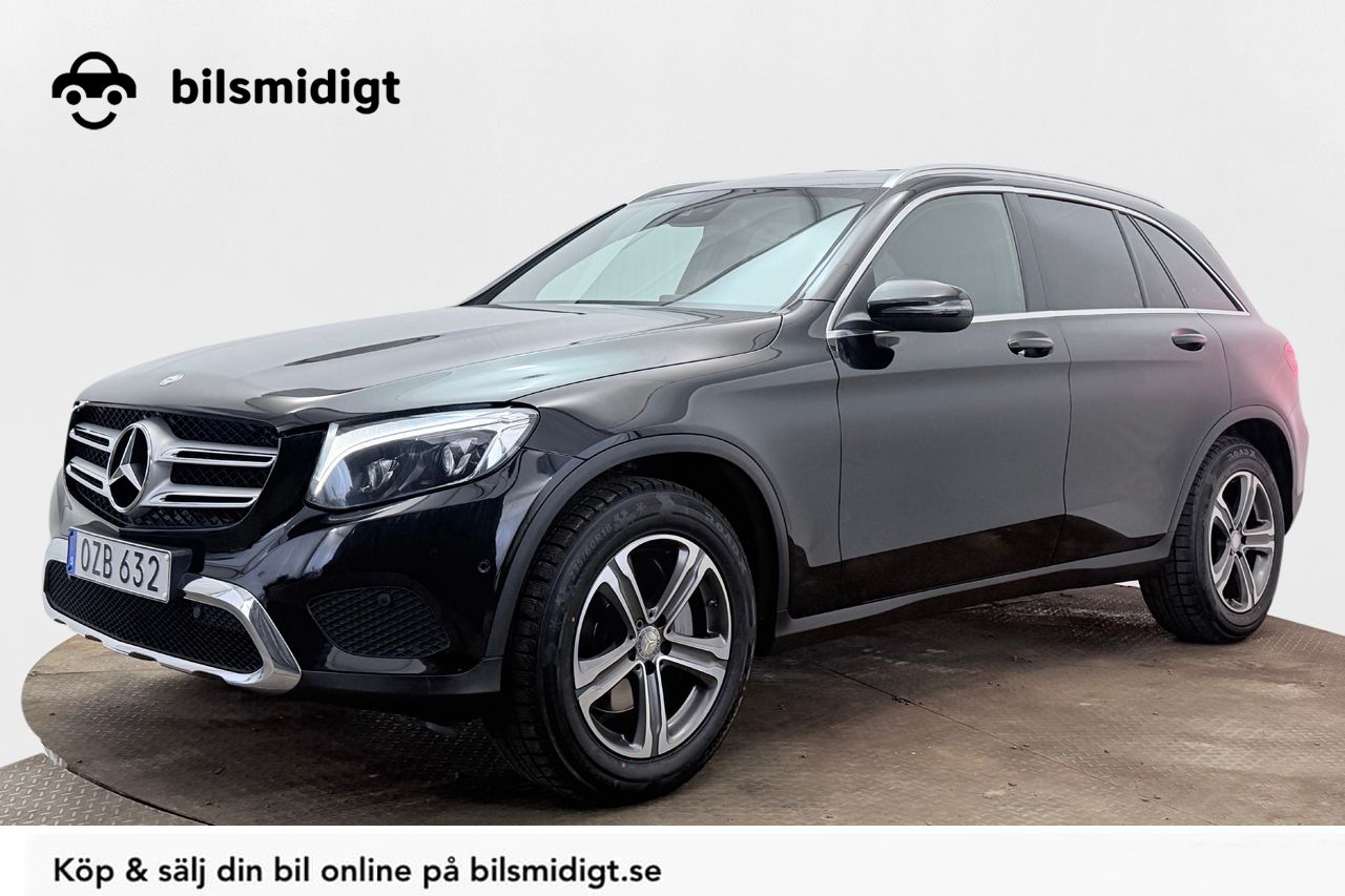 Mercedes-Benz GLC 220 d 4MATIC Exclusive Delläder Navigation P-Sensorer Kamkedja 170hk
