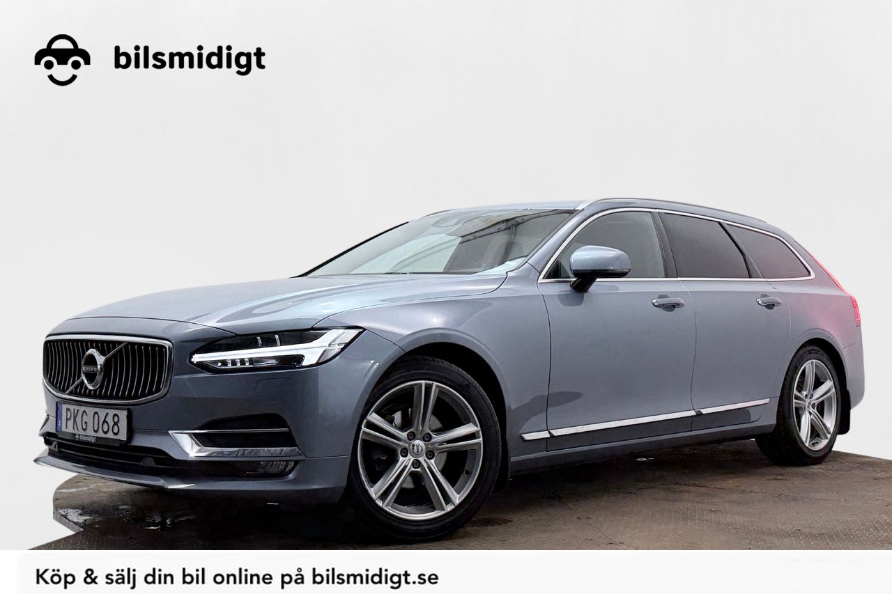 Volvo V90 D4 Inscription Dragkrok Värmare Navigation Läder 190hk