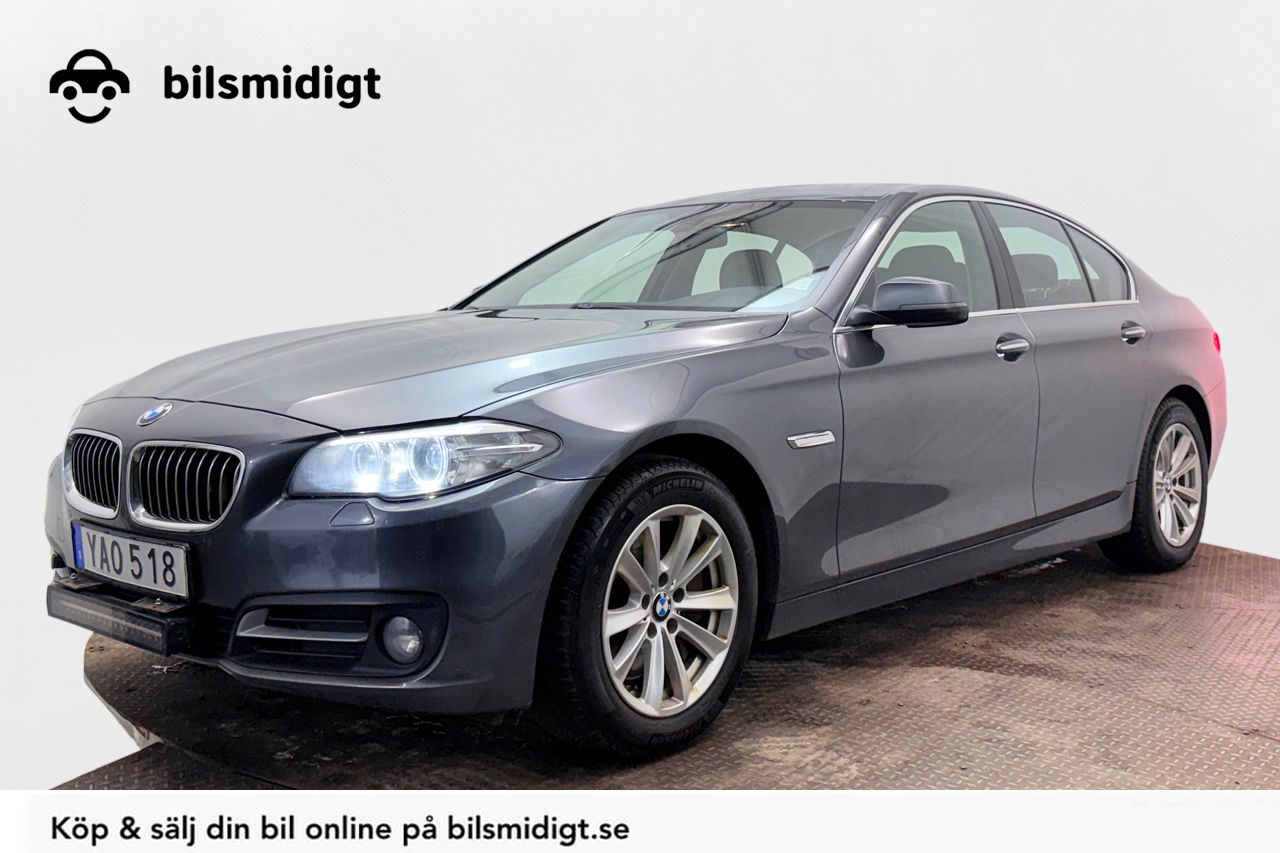 BMW 530d xDrive Sedan Automat Backkamera P-Sensorer LED-ramp Kamkedja ConnectedDrive 258hk – bild 1 av 26