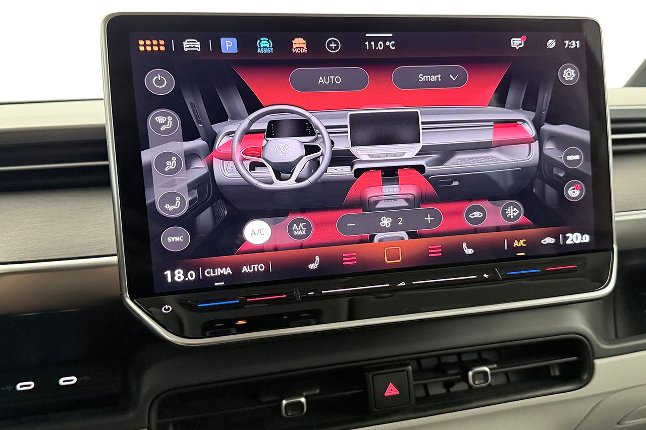 Volkswagen ID. Buzz LWB 91 kWh Style Plus Pro 6-sits Dragkrok Navigation Adaptiv Farthållare Moms/Leasing 286hk – bild 27 av 40