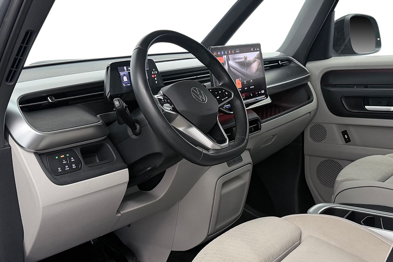 Volkswagen ID. Buzz LWB 91 kWh Style Plus Pro 6-sits Dragkrok Navigation Adaptiv Farthållare Moms/Leasing 286hk – bild 11 av 40