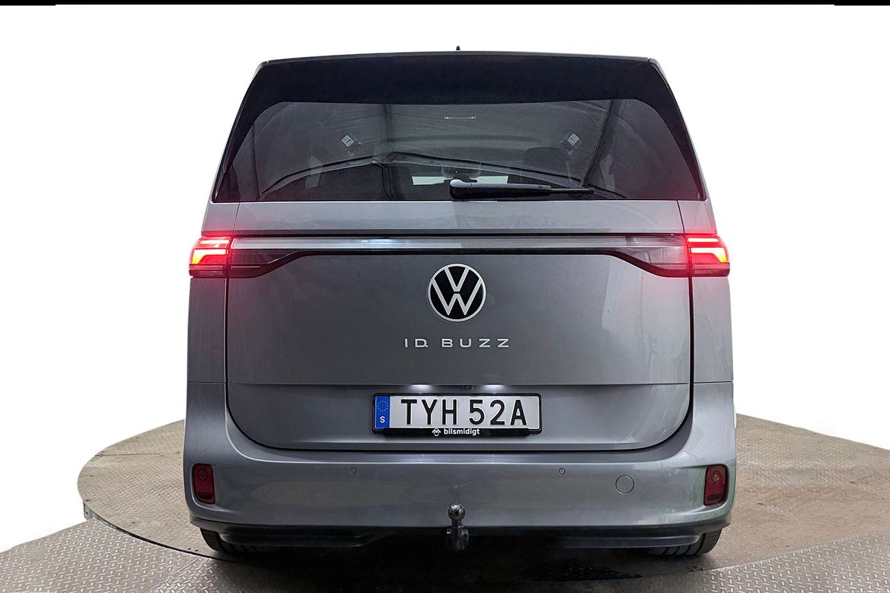 Volkswagen ID. Buzz LWB 91 kWh Style Plus Pro 6-sits Dragkrok Navigation Adaptiv Farthållare Moms/Leasing 286hk – bild 6 av 40