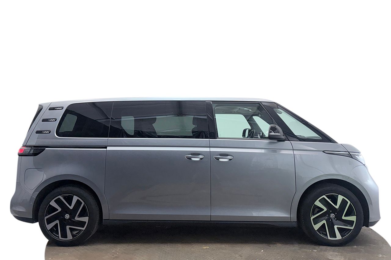 Volkswagen ID. Buzz LWB 91 kWh Style Plus Pro 6-sits Dragkrok Navigation Adaptiv Farthållare Moms/Leasing 286hk – bild 4 av 40