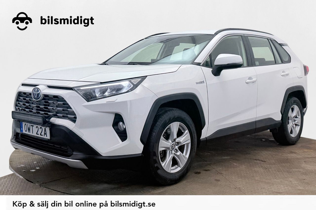 Toyota RAV4 Hybrid AWD-i Dragkrok Backkamera P-Sensorer LED-ramp 222hk